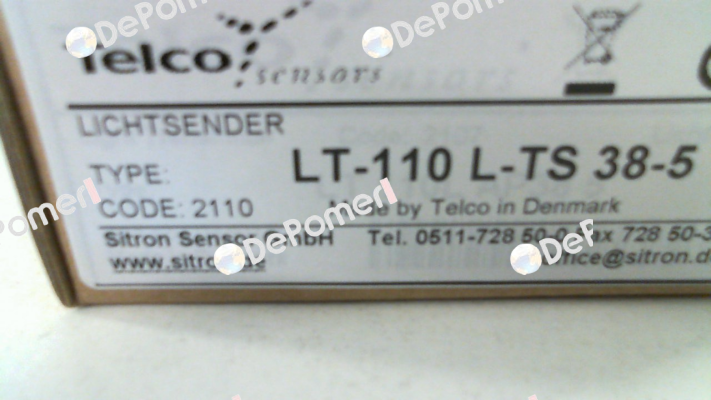 p/n: 8857, Type: LT-110L-TS38-5 Telco