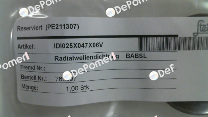 IDI025X047X06V Steimel