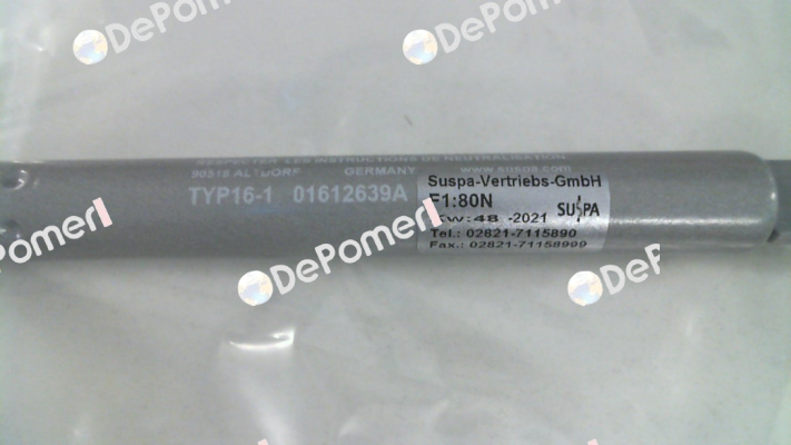 16-1-121-90-A17-BM6-80 N A-Nut/1ccm (L1612639) Ferramenta Livenza (Suspa)