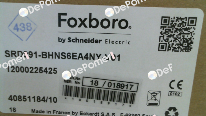SRD991-BHNS6EA4NY-V01 Foxboro