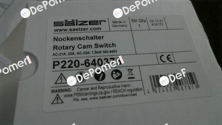 P220-640376 Salzer