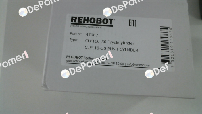 p/n: 47067, Type: CLF110-30 Rehobot