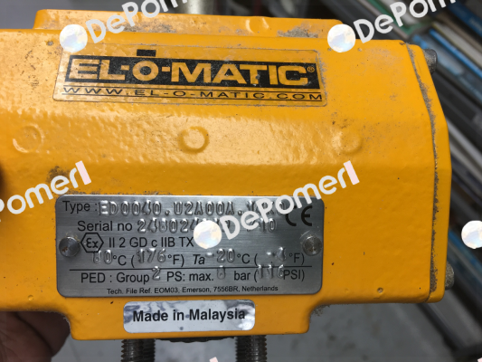 ED0040.U2A00A.14K0 - obsolete, replaced by FD0040  Elomatic