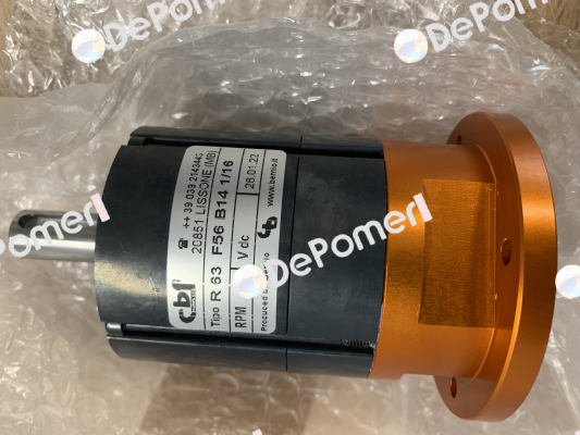 R63 F 56 B14 1/16 BERNIO ELETTROMECCANICA