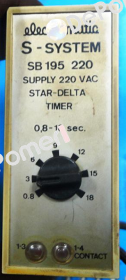 S-SYSTEM SB 195 220  Carlo Gavazzi