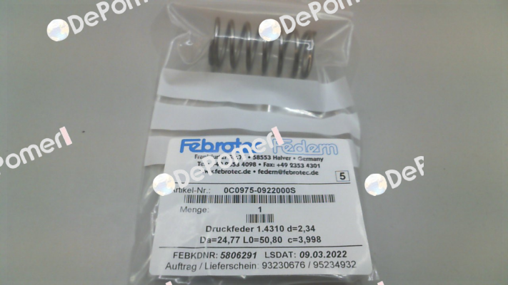 C0975-0922000S Sodemann