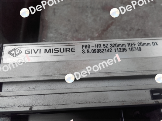 PBS-HR 5Z 00320 05VL M03/S SC Zero ref. 20mm DX    Givi Misure