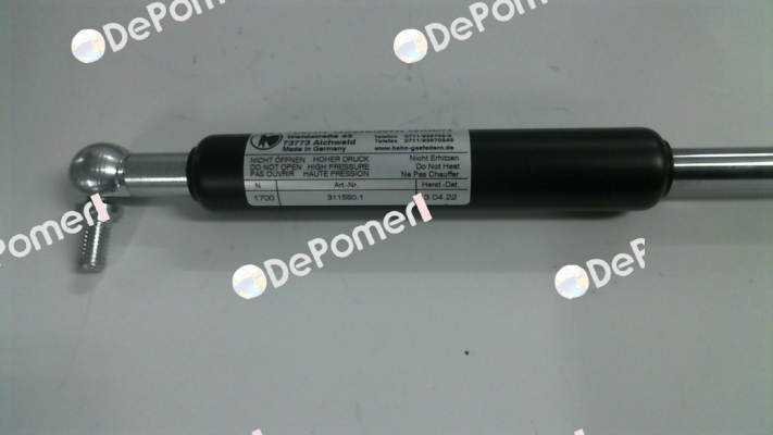 G14-28ST-16234 Hahn Gasfedern