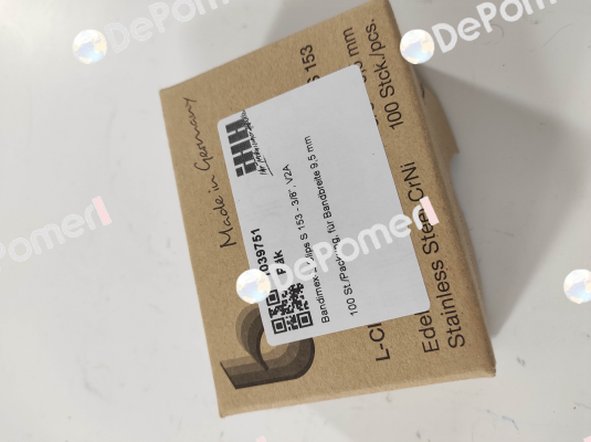 S 153 (pack x100) Bandimex