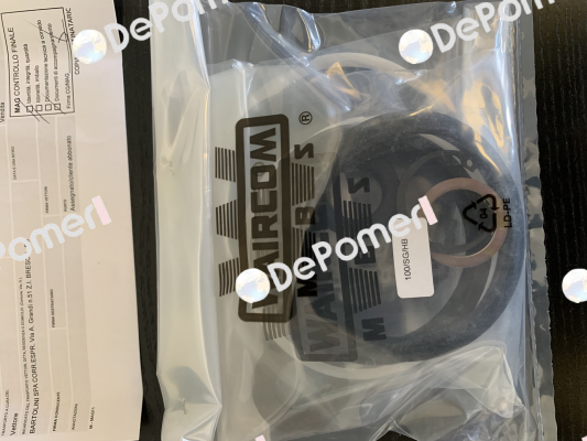 packaging of gasket kit for 100/SG/HB Waircom