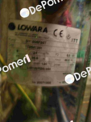 SV-607F75T, Cod:1C2541371 Lowara