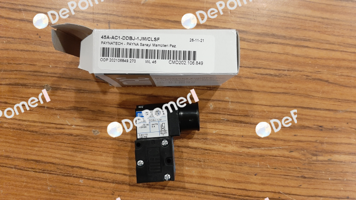 45A-AC1-DDBJ-1JM МAC Valves
