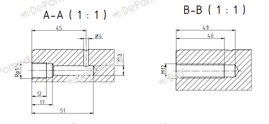 6100006RB61 /  GPN 610 U 6 Poppelmann