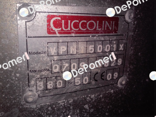 VPM 1500 1/X  Cuccolini