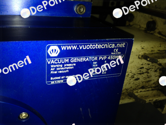 PVP 450 MDV - not available, alternative - VU PVP450MD  Vuototecnica