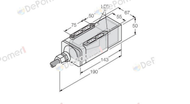 NI35-CP40-VP4X2/S369-F 30M Turck