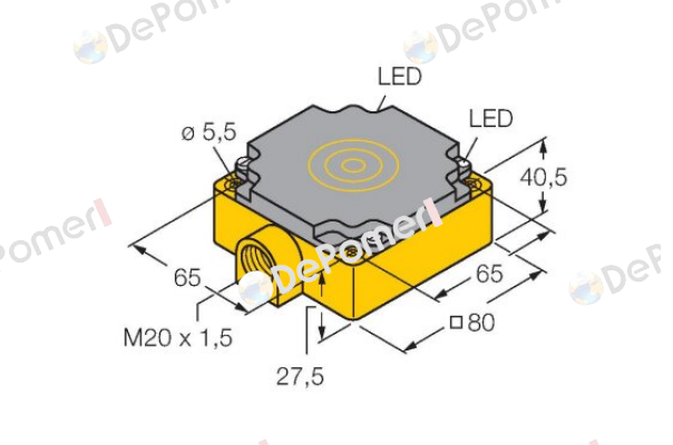NI40-CP80-VP4X2/S97 Turck