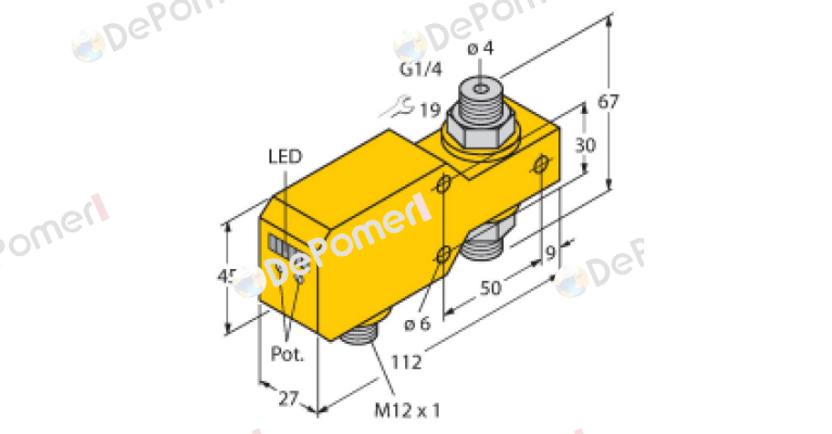 FCI-D04A4P-LIX-H1141 Turck