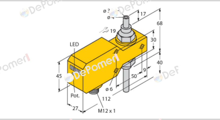 FCI-TCD04A4P-AP8X-H1141 Turck