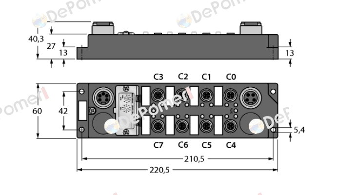 FDNP-S0808H-WW Turck