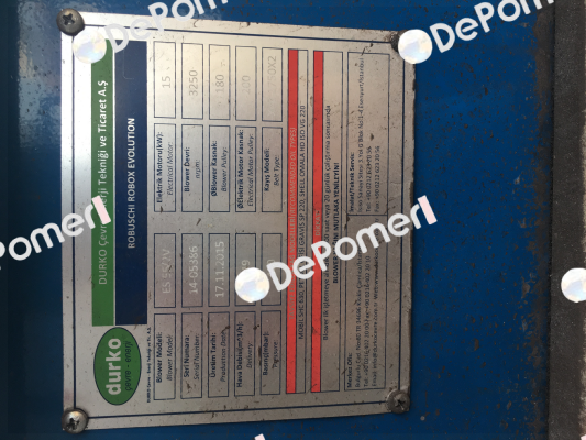 Robox EL 55/2V EVOLUTION inklusive Motor 15 kW   Robuschi