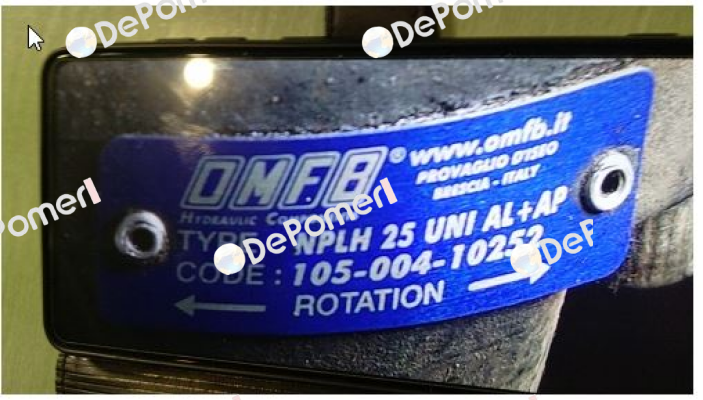 NPLH 25 REV.13 DIN AT.POST +LAT OMFB Hydraulic