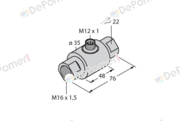 FCI-D03A4-NAEX-H1141/M16 Turck