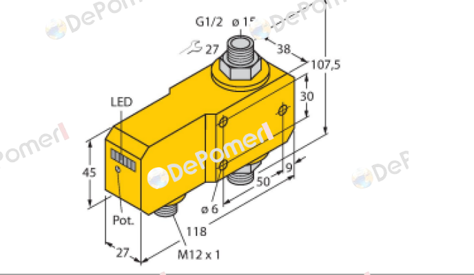 FCI-N3/4D20A4P-AP8X-H1141 Turck