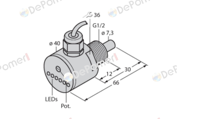 FCS-G1/2DY-AP8X Turck