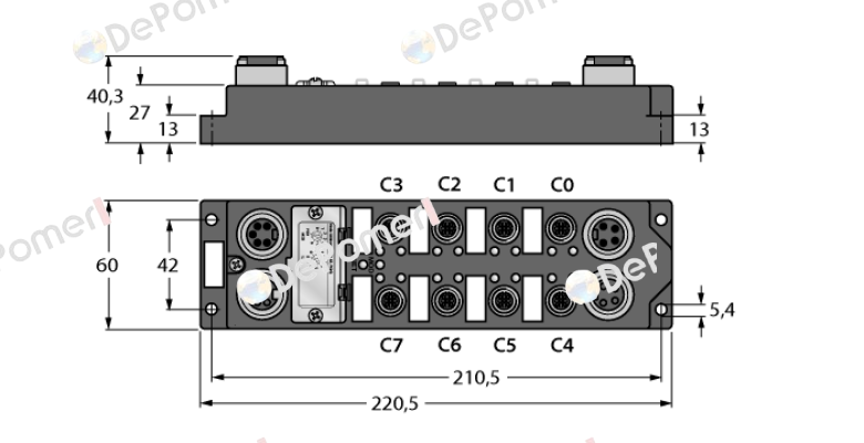 FDNP-S0808G-TT Turck