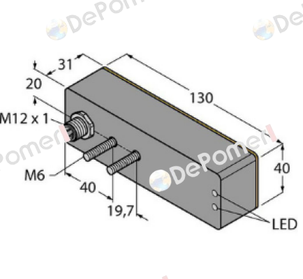 BI20-CK40130-VP4X2-H1141/S1009 Turck