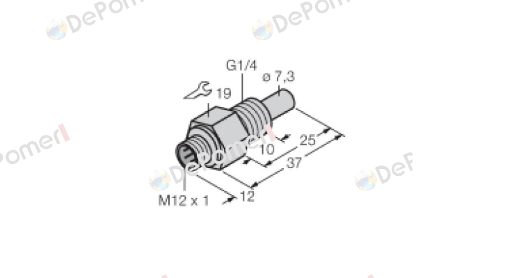 FCS-G1/4A4-NAEX0-H1141 Turck
