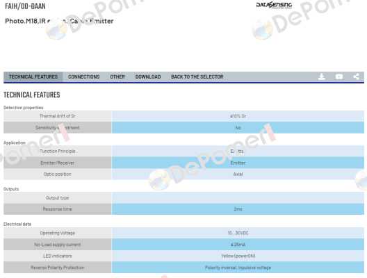 FAIH/00-0AAN Micro Detectors / Diell (now Datasensing)