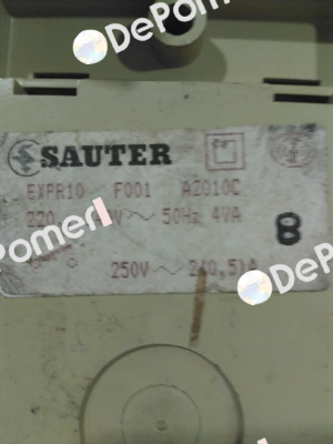 EXPR10 F001 A2010C  Sauter