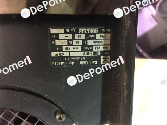 p/n: 75579-1.030, Type: DNG 4-28D WS Karl Klein