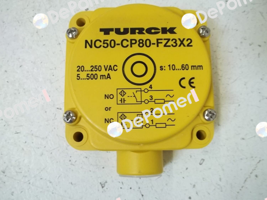 NC50-CP80-FZ3X2 Turck