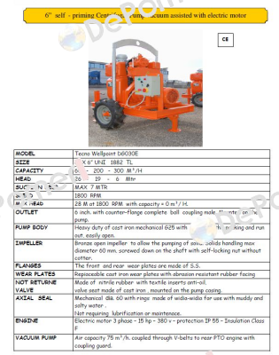Tecno Wellpoint DG030E  Gorman Rupp