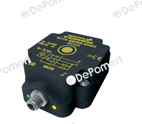 NI75U-Q80WD-VP6X2-H1141 Turck