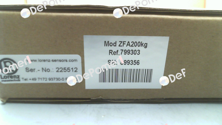 106715   W-ZFA 200 kg Scaime