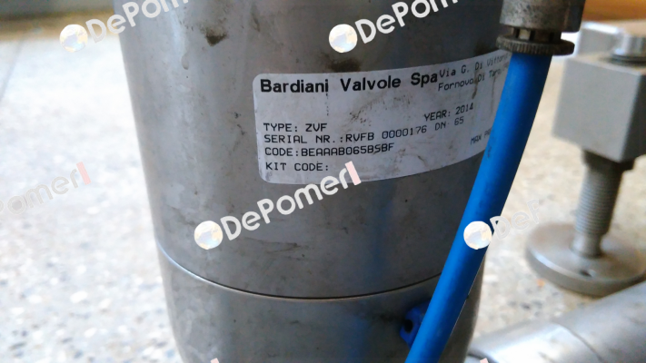 SERVICE KIT PRODUCT SIDE FOR VALVE VVF418S065  Bardiani Valvole