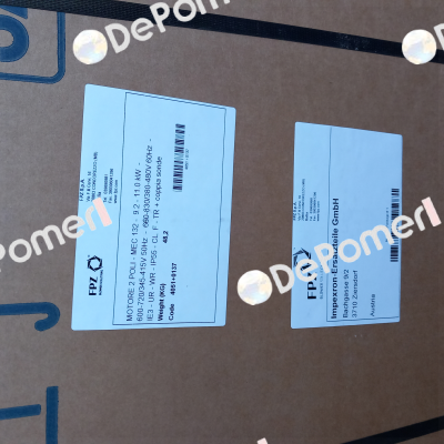 MOTORE 2 POLI - MEC 132 Bonora