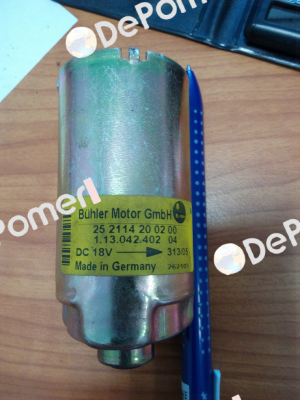 1.13.042.402 04 oem   Bühler Motor