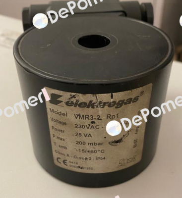 coil for VMR3-2 RP1 230 VAC Elektrogas