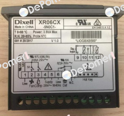 XR06CX-5N0C1 Dixell