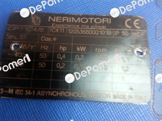 DP71C 4/8 P  Neri Motori