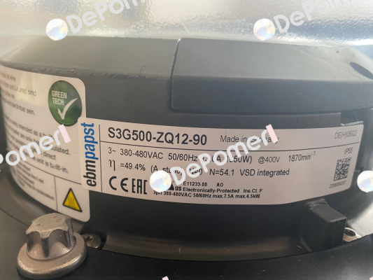 S3G500ZQ1290 EBM Papst