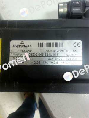 Nr:21134241  Type:DSDG 045 S64U45-5 OEM  Baumüller