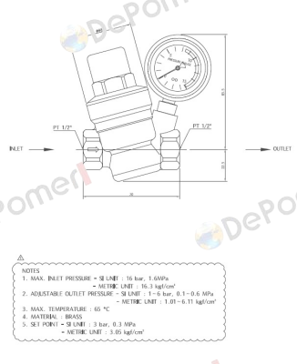 0422 DN15 Caleffi