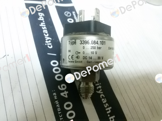 3396.084.101, obsolete replaced by P3297B084101 Tecsis (WIKA Group)