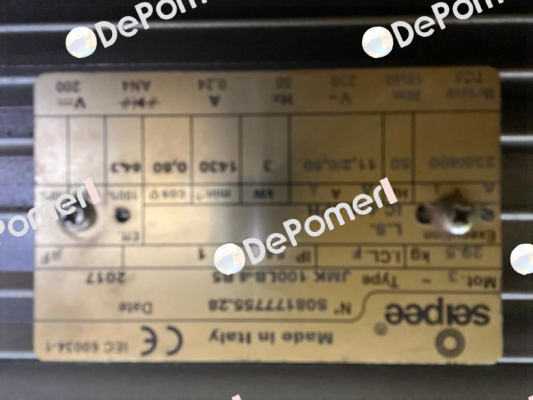 IE3-JM100LB 4 / B5* SEIPEE
